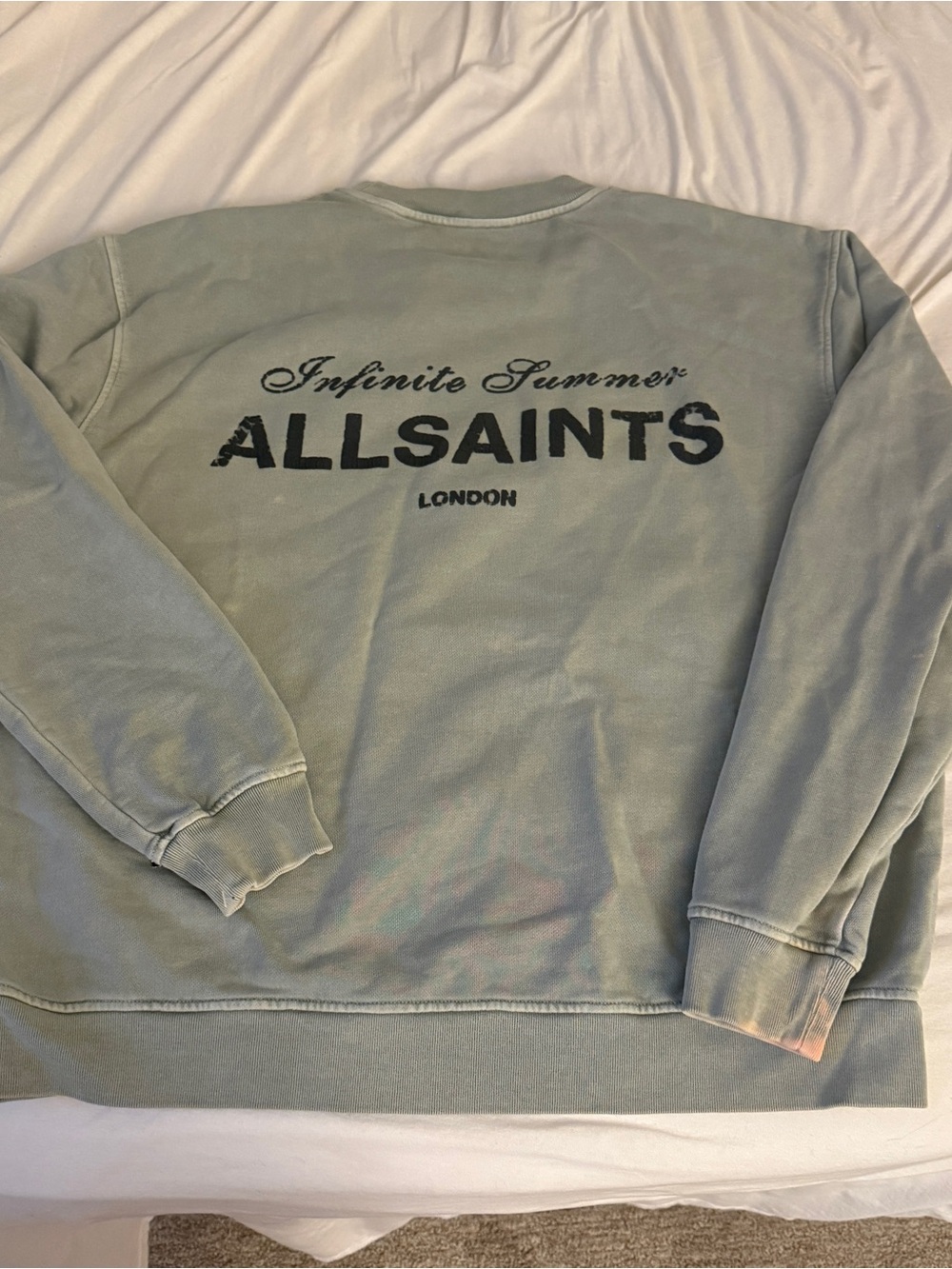 Bleached All Saints sweatshirt